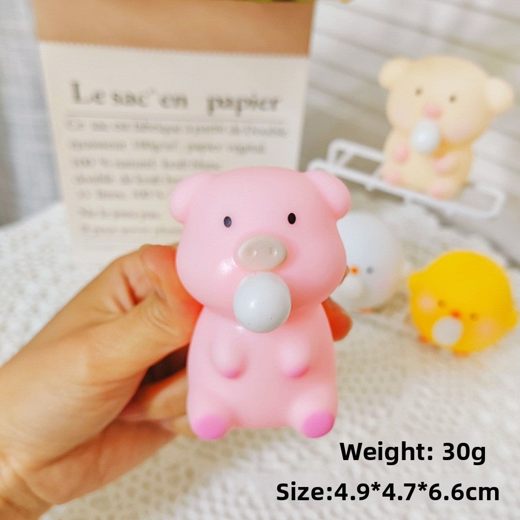 Cute Animal Squeeze Bubble Stress Relief Toy